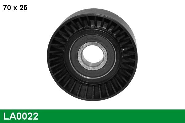 LUCAS LA0022: Galet enrouleur de courroie d'accessoire Ø: 70mm, Ø: 70mm