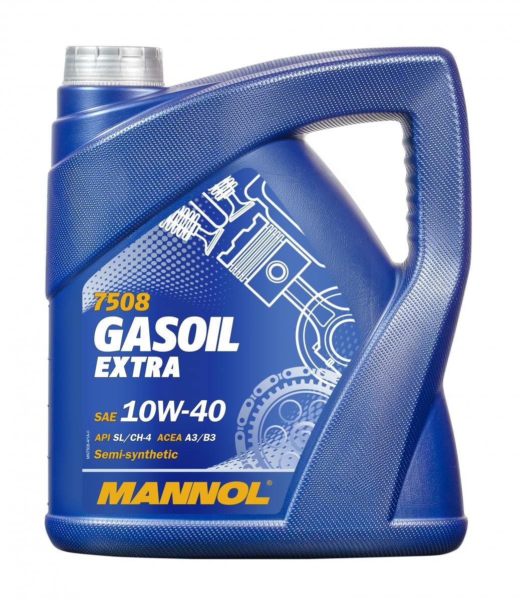 MANNOL MN7508-4: Mootoriõli 4l, 10W-40 GASOIL EXTRA