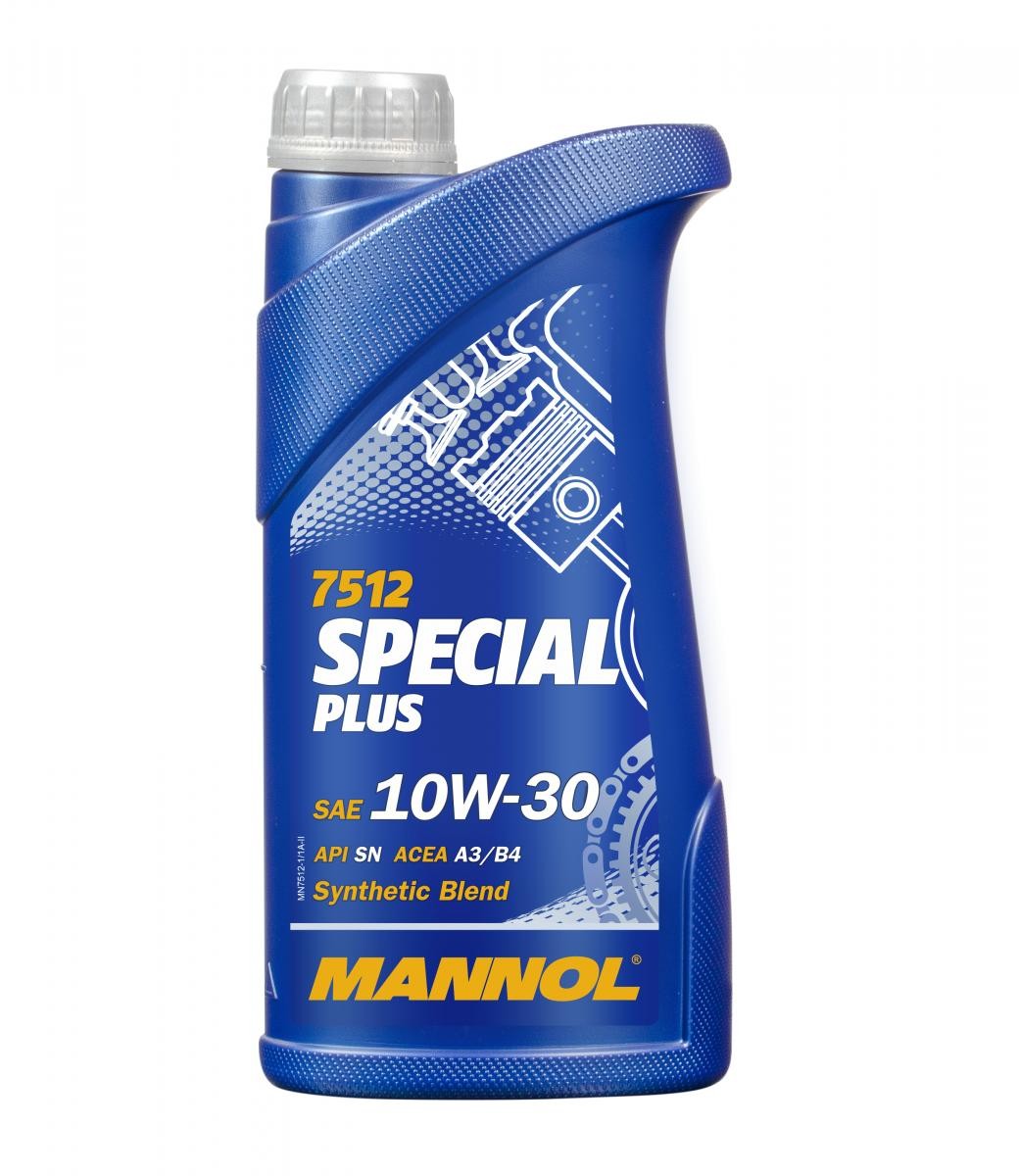 MANNOL MN7512-1: Mootoriõli 1l, 10W-30 SPECIAL PLUS