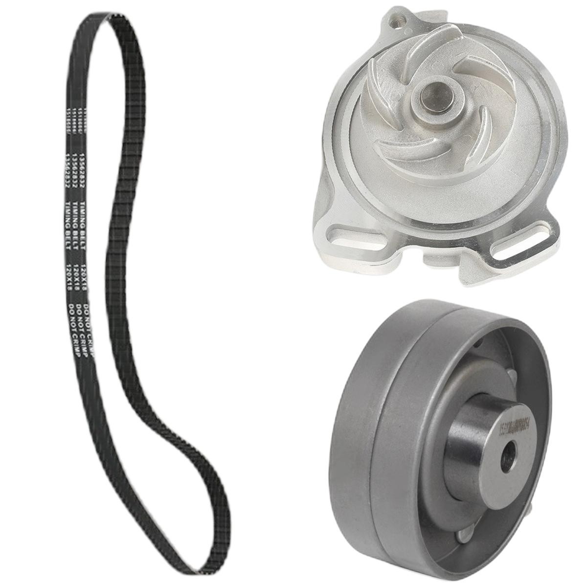 RIDEX 3096W0152: Pompă apă + kit distribuție dinti: 120, cu pompa apa