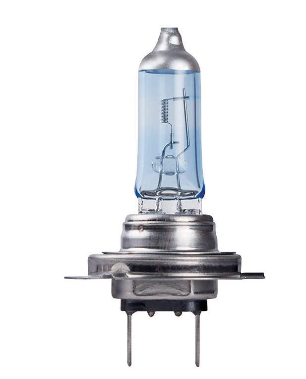 PHILIPS 12972CVUBW: Lemputė, prožektorius 12V, 55W, H7 BlueVision Moto