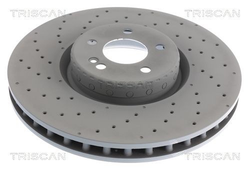 TRISCAN 8120 291070C: Piduriketas Ø: 276mm, õhutusega, Ø: 276mm, kaetud