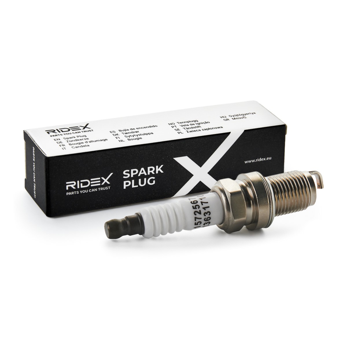RIDEX 686S0029: Bujía de encendido Ancho de llave: 16 mm LPG Laser Line