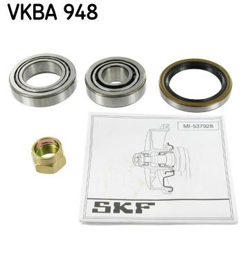 SKF VKBA 948: Zestaw łożysk koła z uszczelniaczem wału