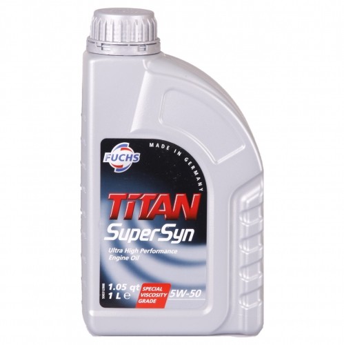 FUCHS 987654287: Двигателно масло 1литър, 5W-50 TITAN, Supersyn