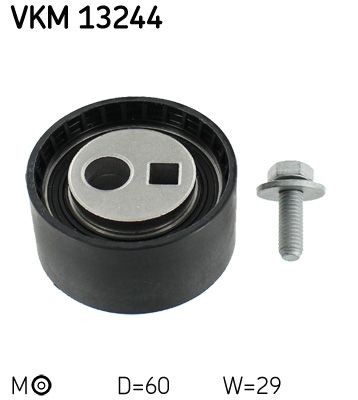 SKF VKM 13244: Rolo tensor, correia dentada com material de fixação