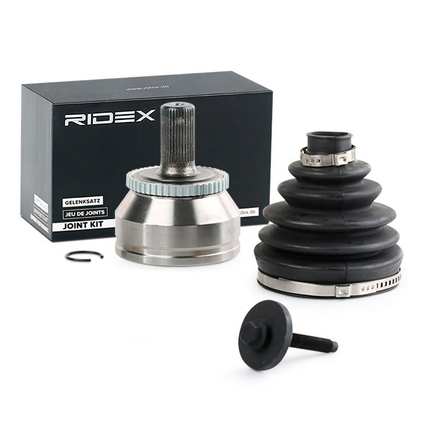 RIDEX 5J0156: Jeu de joints, arbre de transmission côté roue, Essieu avant