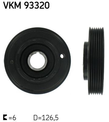 SKF VKM 93320: Fulie curea, arbore cotit