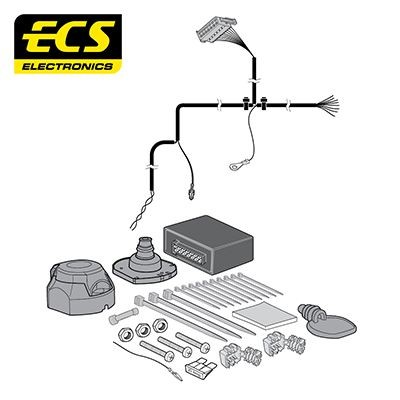 ECS AF-013-DX: Elektrikomplekt, haakeseade Aktiveerimine mittevajalik