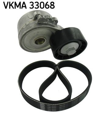 SKF VKMA 33068: V formos rumbuotas diržas, komplektas