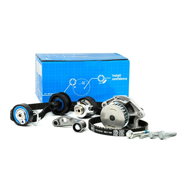 SKF VKMC 01121-1: Ūdenssūknis + Zobsiksnas komplekts ar blīvēm