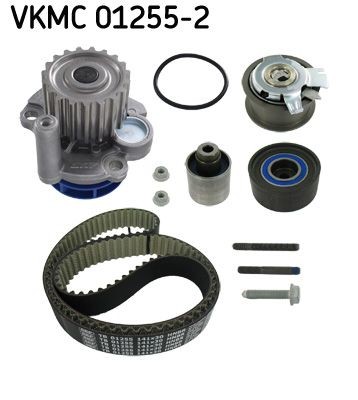 SKF VKMC 01255-2: Kamremssats med vattenpump Kuggar: 141
