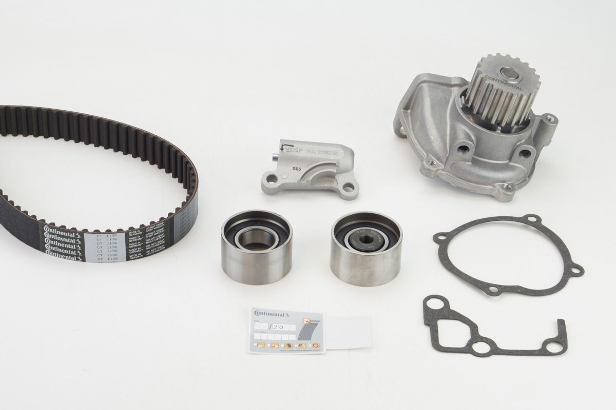 CONTITECH CT1136WP1: Pompă apă + kit distribuție dinti: 150