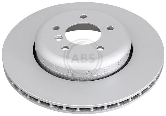 A.B.S. 18658: Stabdžių diskas Ø: 345mm, ventiliuojama, dviejų dalių stabdžių diskas, Aliuminis, Ø: 345mm, padengta