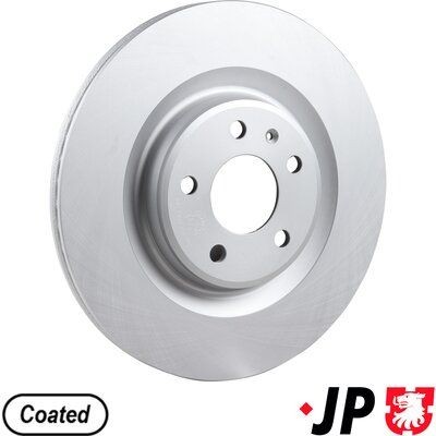 JP GROUP 1163208300: Bremseskive JP bagaksel, Ø: 330mm, indvendigt ventileret, Ø: 330mm, coatet