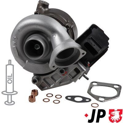 JP GROUP 1417402600: Turboaggregat JP inkl. Packningssats