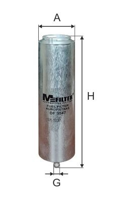 MFILTER DF 3547: Filtre à carburant