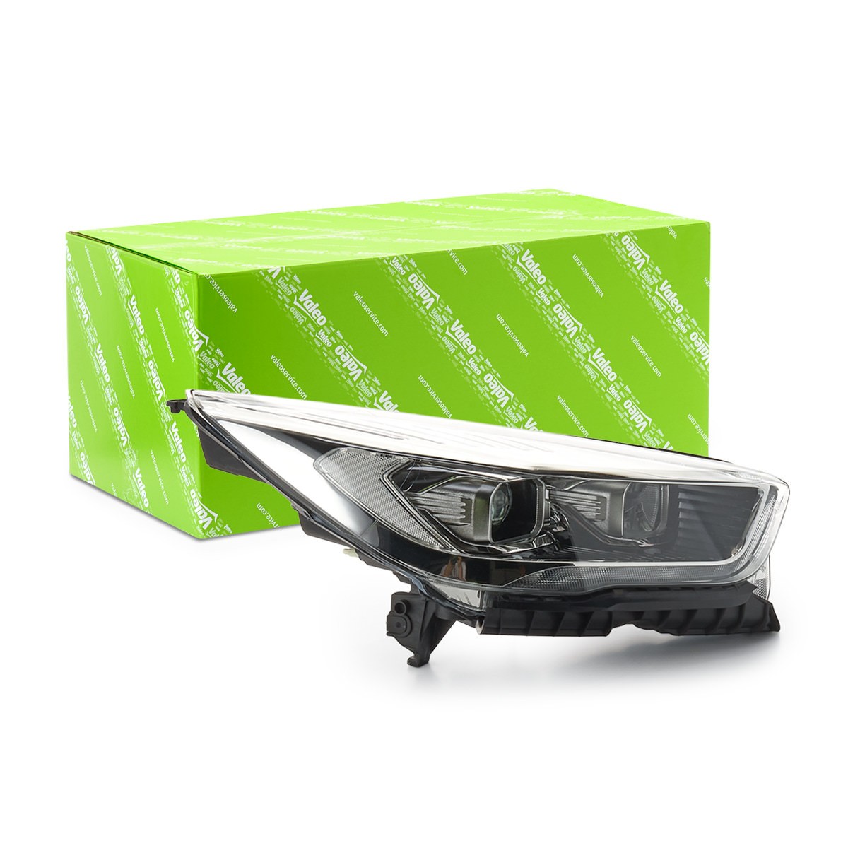 VALEO 450603: Far ORIGINAL PART dreapta, cu bec cu incandescență pentru fază scurtă, cu bec cu incandescență pentru fază lungă, fără bec cu incandescență pentru semnalizator