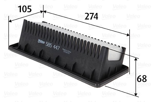 VALEO 585447: Filtru aer