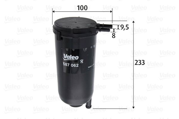 VALEO 587062: Kuro filtras
