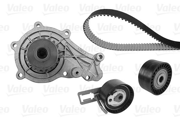 VALEO 614557: Pompă apă + kit distribuție dinti: 141, cu garnituri