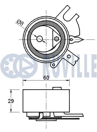 RUVILLE 326625: Motorophæng