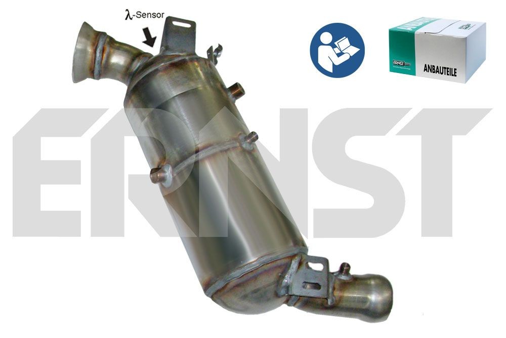 ERNST 920582: Tahmafilter Set koos montaažikomplektiga