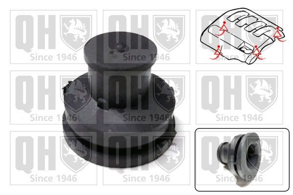 QUINTON HAZELL EM4846: Tope, tapa motor