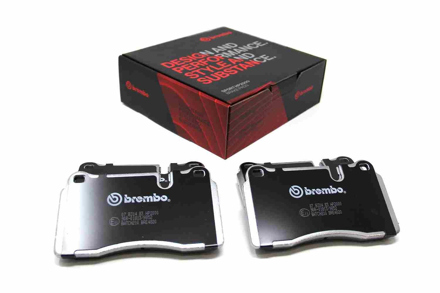 BREMBO 07.B314.83: Raceing-piduriklotsi komplekt UPGRADE, SPORT | HP2000