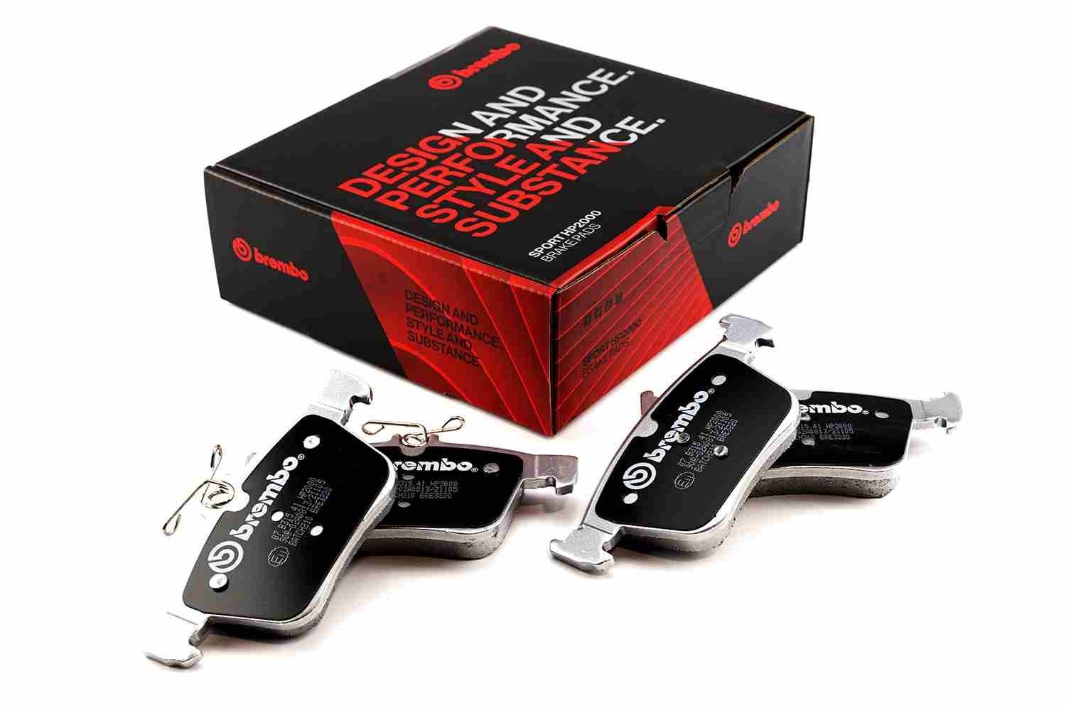 BREMBO 07.B315.41: Raceing-piduriklotsi komplekt UPGRADE, SPORT | HP2000