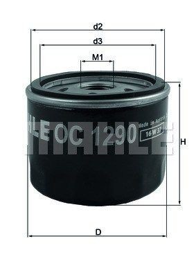 MAGNETI MARELLI 154072384037: Oliefilter