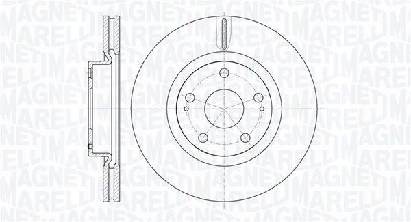 MAGNETI MARELLI 361302040492: Piduriketas Ø: 295mm, sisemine õhutus, Ø: 295mm