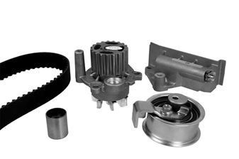 METELLI 30-0761-4: Kit cinghia distribuzione, pompa acqua con ammortizzatore serraggio, Rullo tenditore