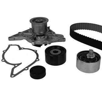 METELLI 30-0868-3: Kit cinghia distribuzione, pompa acqua senza ammort. fissaggio, Rullo tenditore