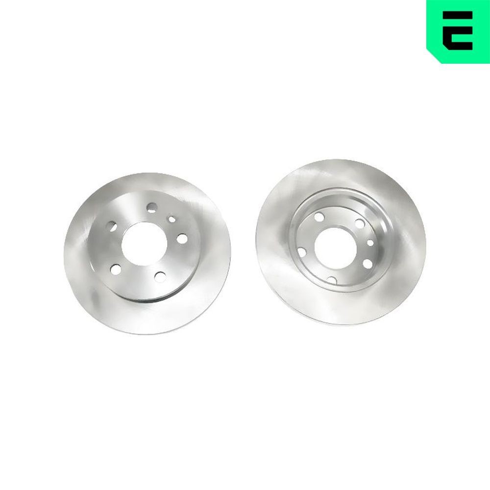 OPTIMAL BS-6100C: Brzdový kotouč přední osa, R: 258mm, plný, R: 258mm, nátěr