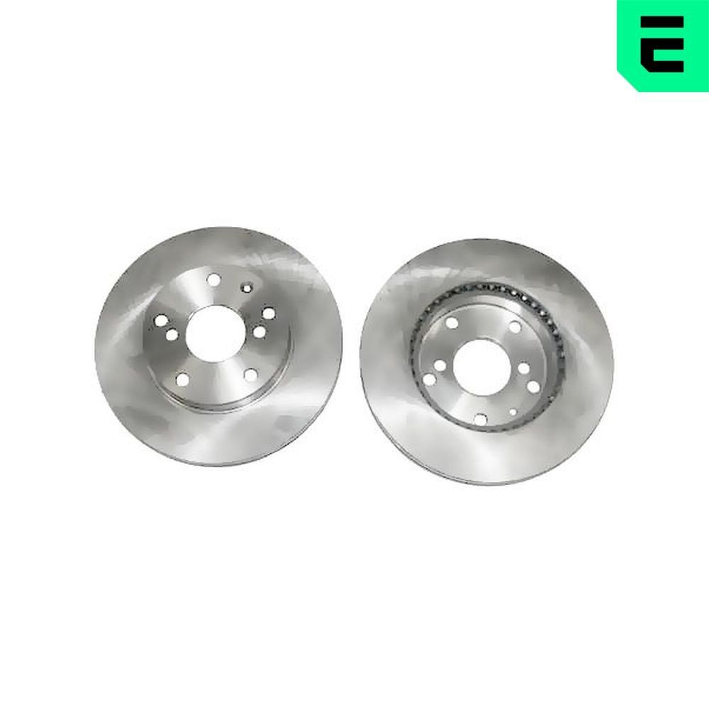 OPTIMAL BS-7644C: Bremseskive foraksel, Ø: 256mm, ventileret, Ø: 256mm, coatet