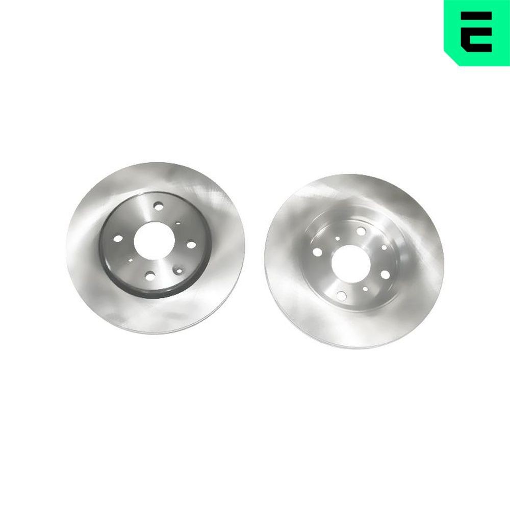 OPTIMAL BS-7652C: Bremseskive foraksel, Ø: 247mm, udvendig ventileret, Ø: 247mm, coatet, med skruer