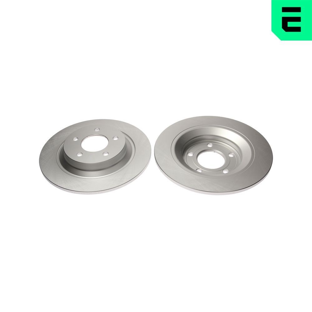 OPTIMAL BS-7774C: Δισκόπλακα Πίσω άξονας, Ø: 302mm, πλήρες, Ø: 302mm, με επίστρωση