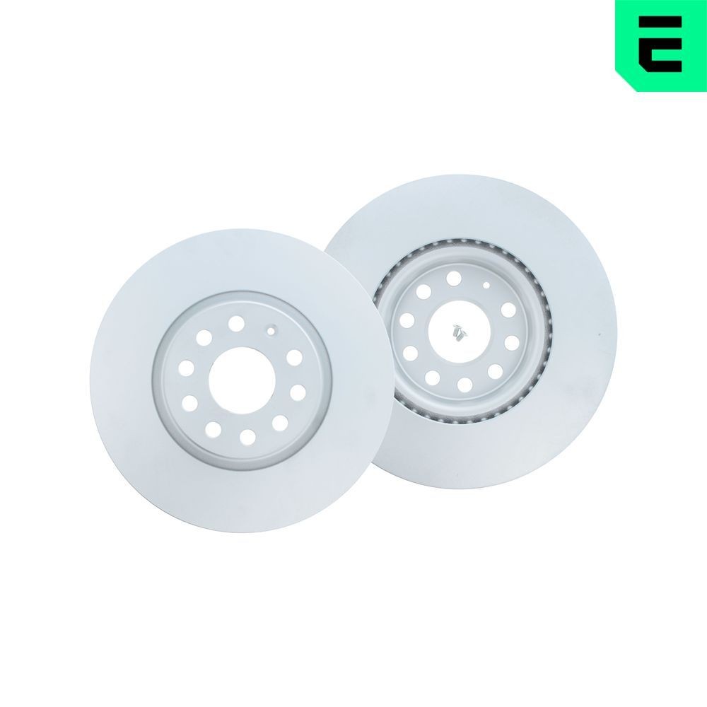 OPTIMAL BS-8036HC: Δισκόπλακα μπροστινός άξονας, Ø: 312mm, αεριζόμενο, Ø: 312mm, με επίστρωση, Με βίδες