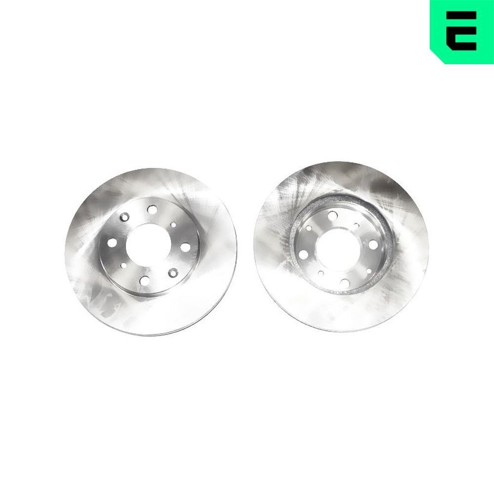OPTIMAL BS-8128C: Δισκόπλακα μπροστινός άξονας, Ø: 240mm, αεριζόμενο, Ø: 240mm, με επίστρωση, Με βίδες
