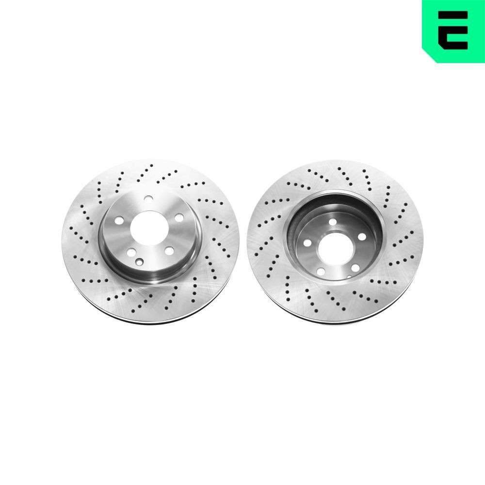 OPTIMAL BS-8218HC: Piduriketas Esisild, Ø: 322mm, augustatud/sise, Ø: 322mm, kaetud, koos kruvidega