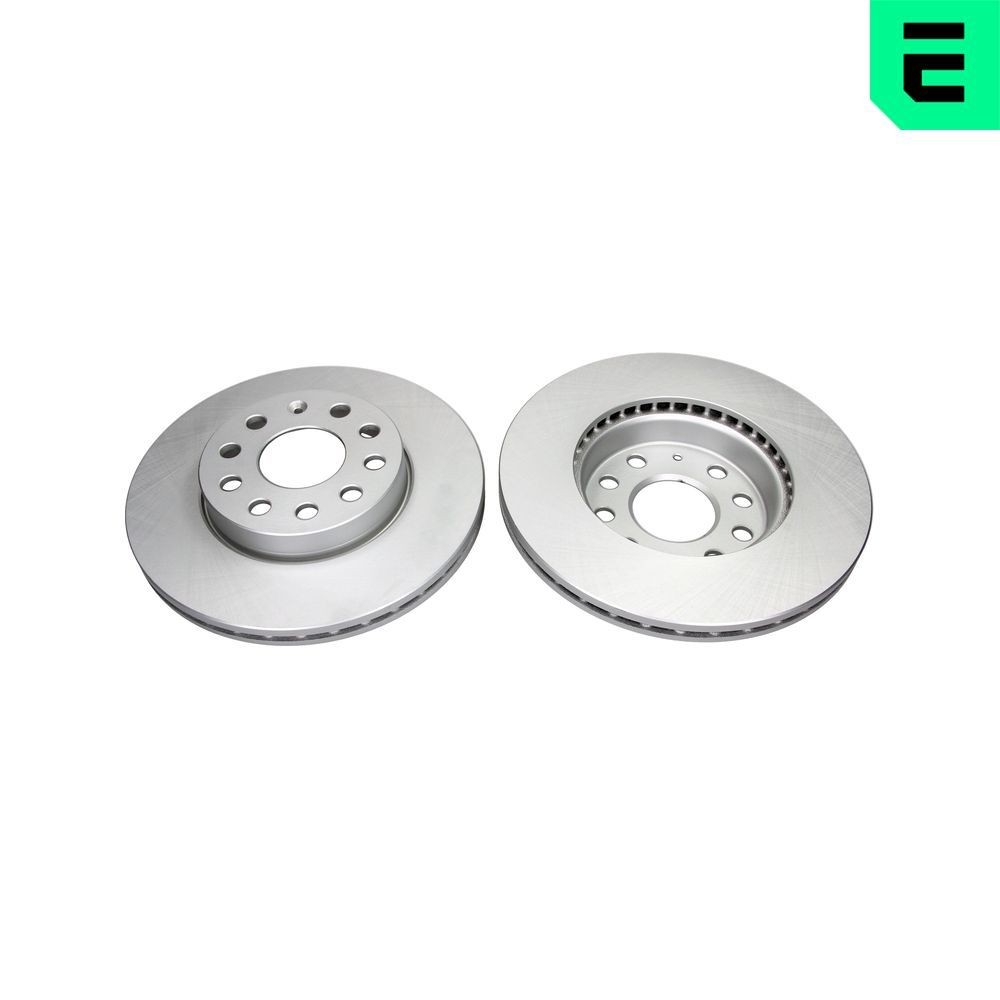 OPTIMAL BS-9212HC: Piduriketas Esisild, Ø: 276mm, õhutusega, Ø: 276mm, kaetud, koos kruvidega