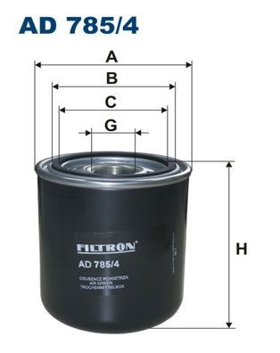 FILTRON AD 785/4: Essiccatore aria, Imp. aria compressa