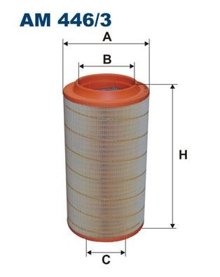 FILTRON AM 446/3: Filtro aria