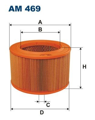 FILTRON AM 469: Oro filtras