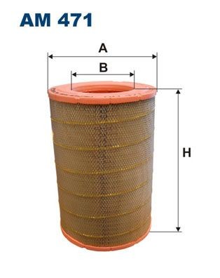 FILTRON AM 471: Въздушен филтър