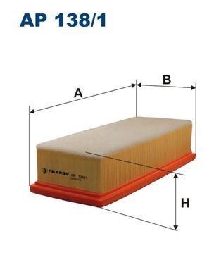 FILTRON AP 138/1: Gaisa filtrs