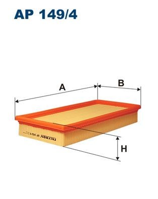 FILTRON AP 149/4: Gaisa filtrs