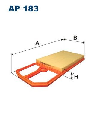 FILTRON AP 183: Oro filtras