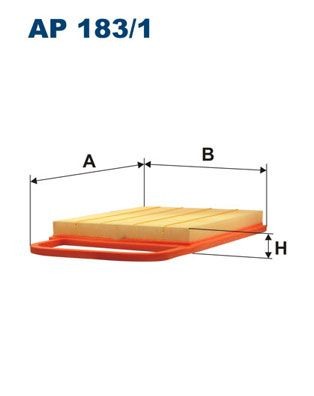 FILTRON AP 183/1: Ilmansuodatin